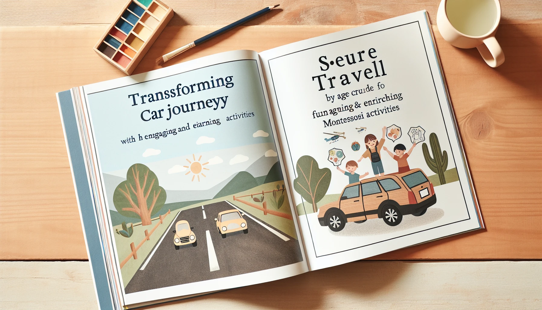 Activités Montessori en Voiture : Voyagez Sereinement avec vos Enfants