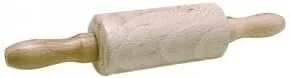 MINI ROULEAU A PATISSERIE BOIS CLAIR 21 X 3.5 CM USTENSILE CUISINE POUR ENFANT