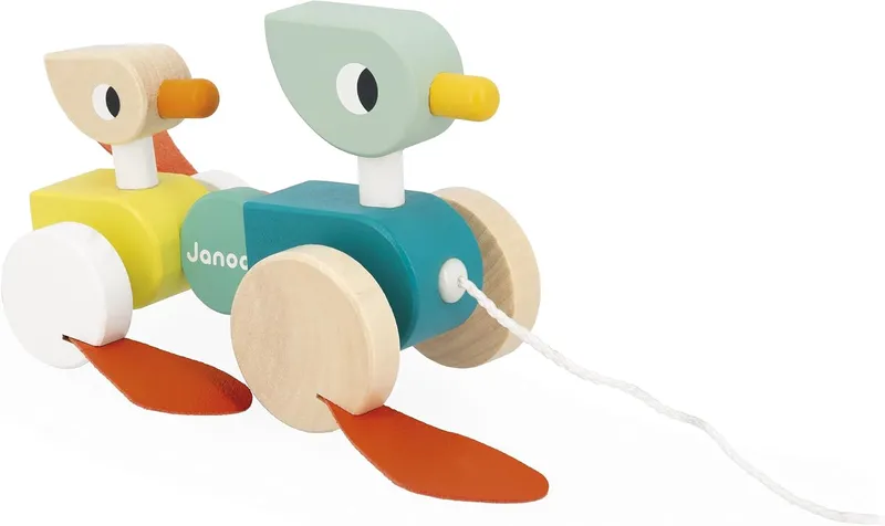 Janod, Zigolos, Canards à Promener, Dès 12 Mois