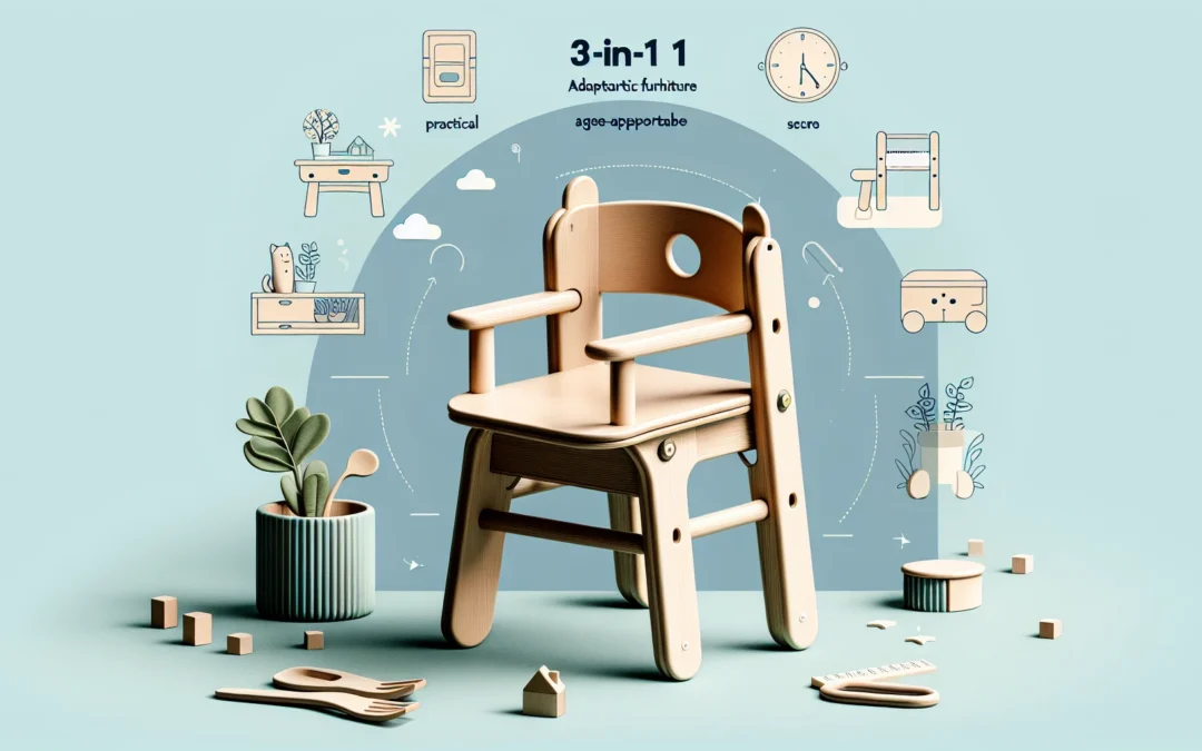 Chaise Montessori 3-en-1 : Le Meuble Qui Grandit Avec Votre Enfant